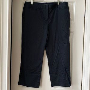 Lafayette 147 New York Black Shiny Stretch Capri’s - 14